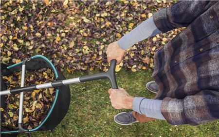 Gardena Recogedor de Hojas con Ruedas